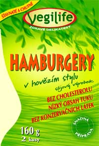 VEGILIFE-Hamburgery 160g