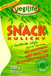 VEGILIFE-Snack kuliky 200g